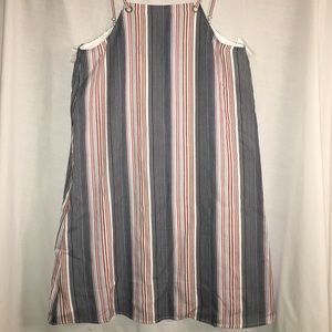 Striped Coverall Dress